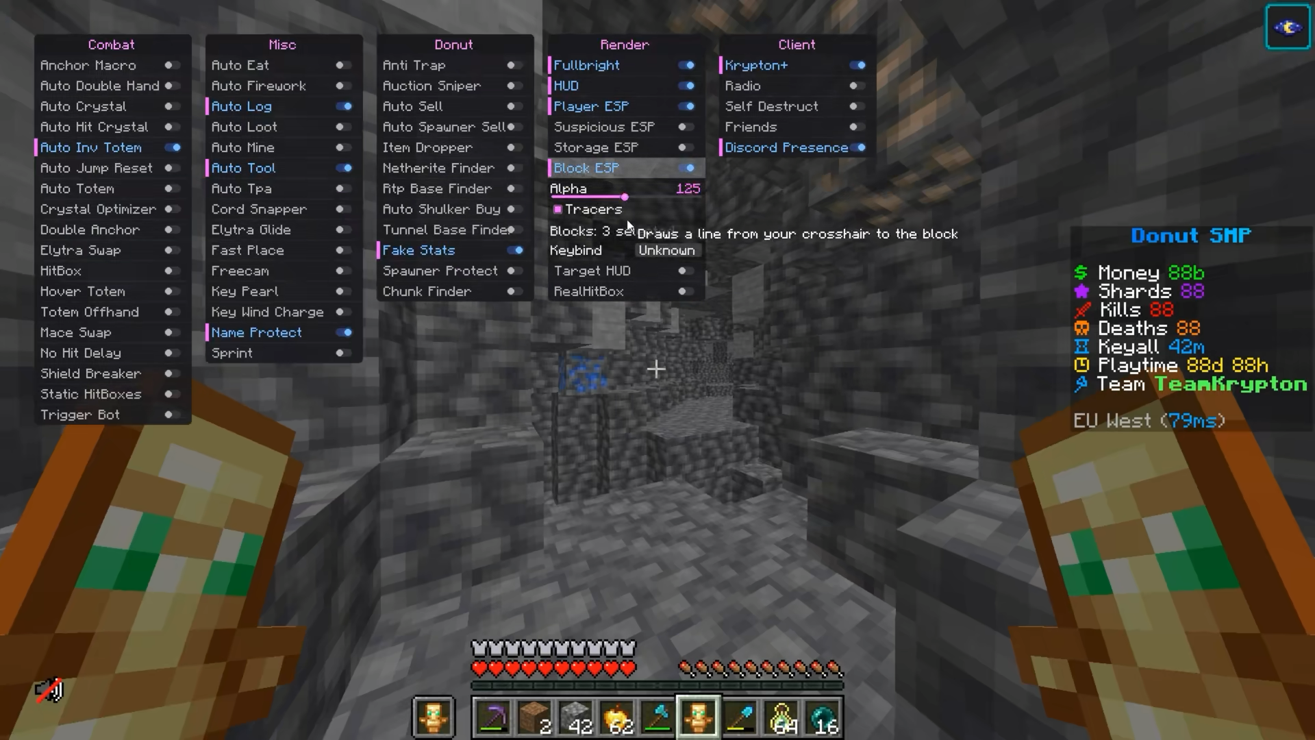 Krypton ESP screenshot